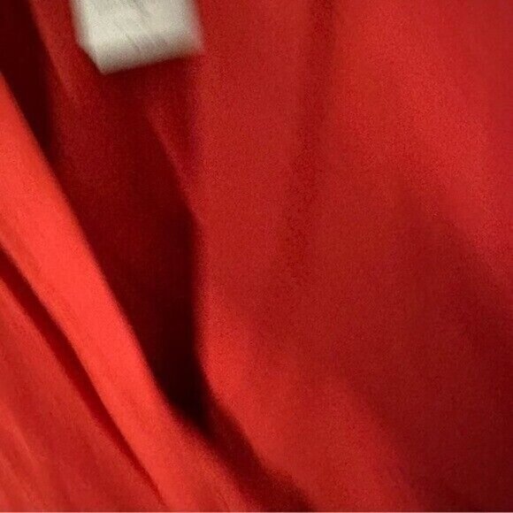 Sanctuary Red Tigerlily Linen Button Blaze Women’s Size Medium NWT - Picture 8 of 11